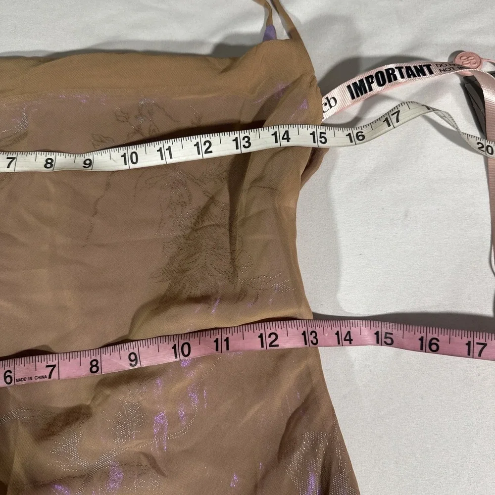 House of CB Taupe Satin Slip Maxi Dress - Picture 5 of 16